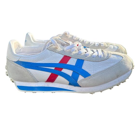 Onitsuka Tiger EDR 76 Womens Shoes Eur 36 US 5.5‎ / 6 White Directoire Blue - Picture 1 of 10